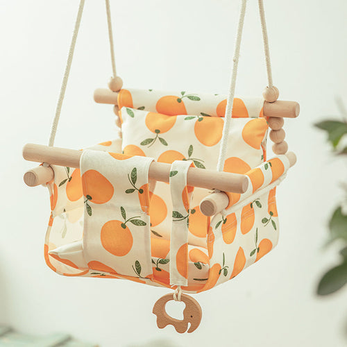 Naturoo™ – Cotton Canvas Baby Swing Chair