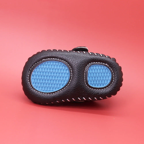 Baby Bear Patched Pattern Soft Sole Toddler Shoes Indoor